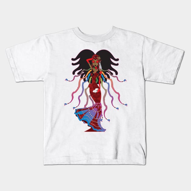 Oya Kids T-Shirt by The Cuban Witch